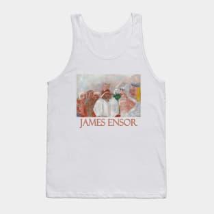 Masks Mocking Death by James Ensor Tank Top